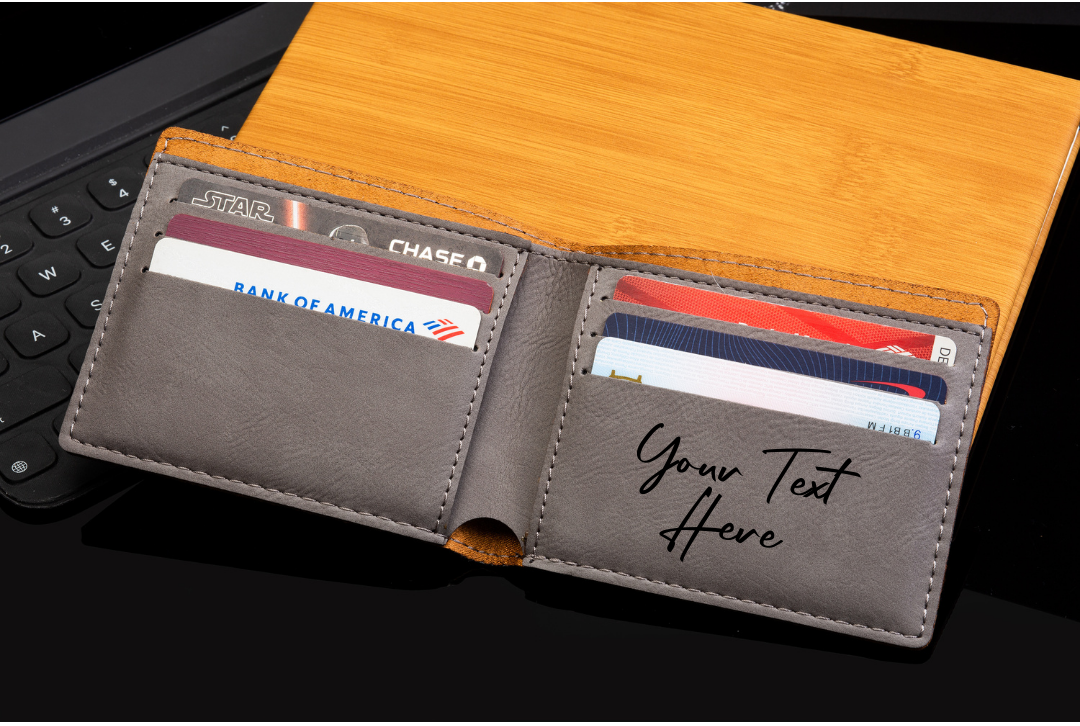 Personalized Wallet, Minimalist Leather Wallet, Custom Wallet, Leather Wallet, Slim Leather Wallet No Personalized