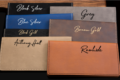Leather Checkbooks - Add A Touch of Luxury to Your Bill Paying!