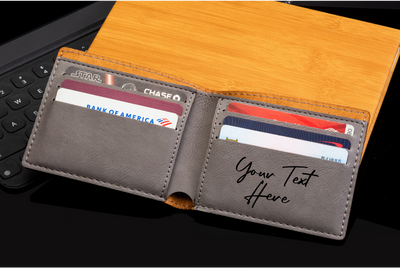 Customized Leather Wallet