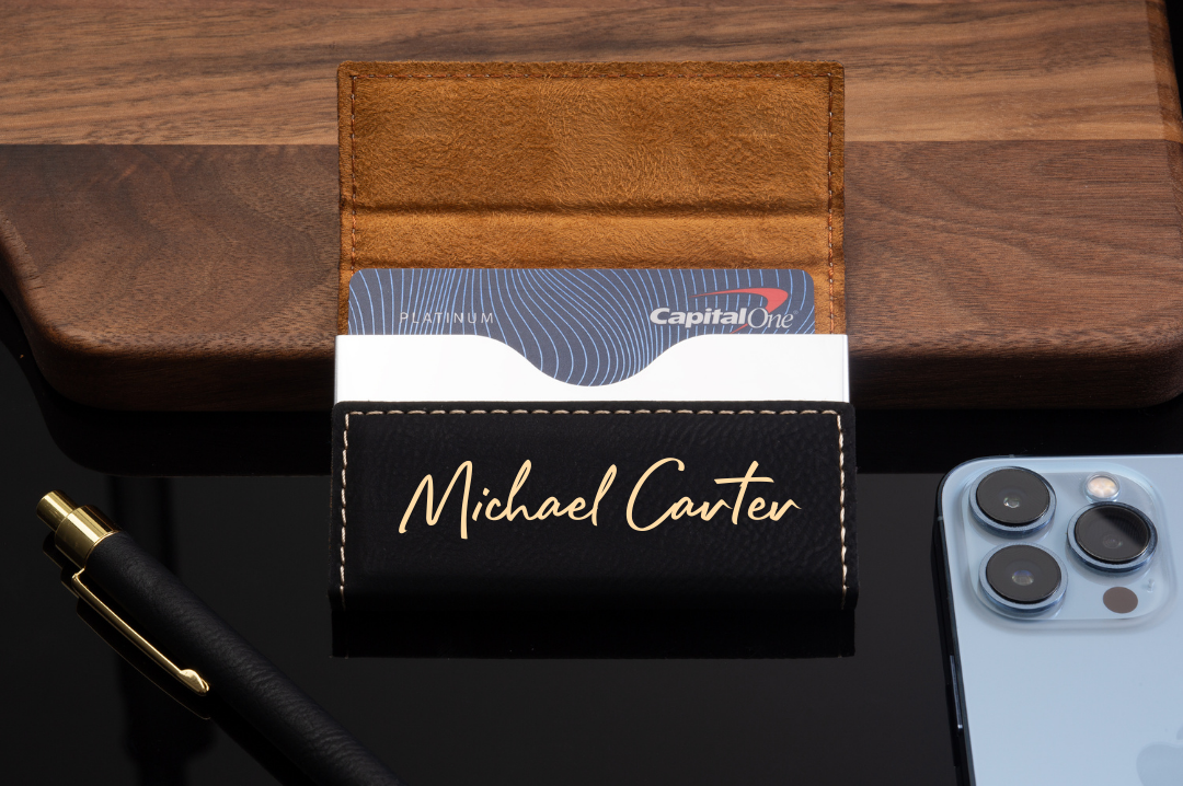 Customized Business Card Holder