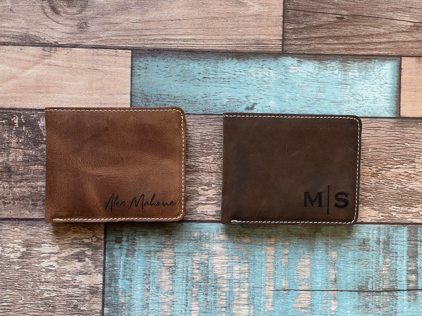 Personalized Leather Wallet